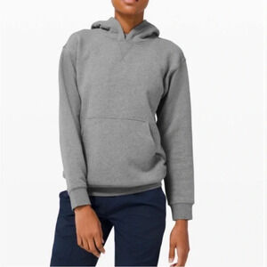 Lululemon All Yours Hoodie Gray Sweatshirt Size S